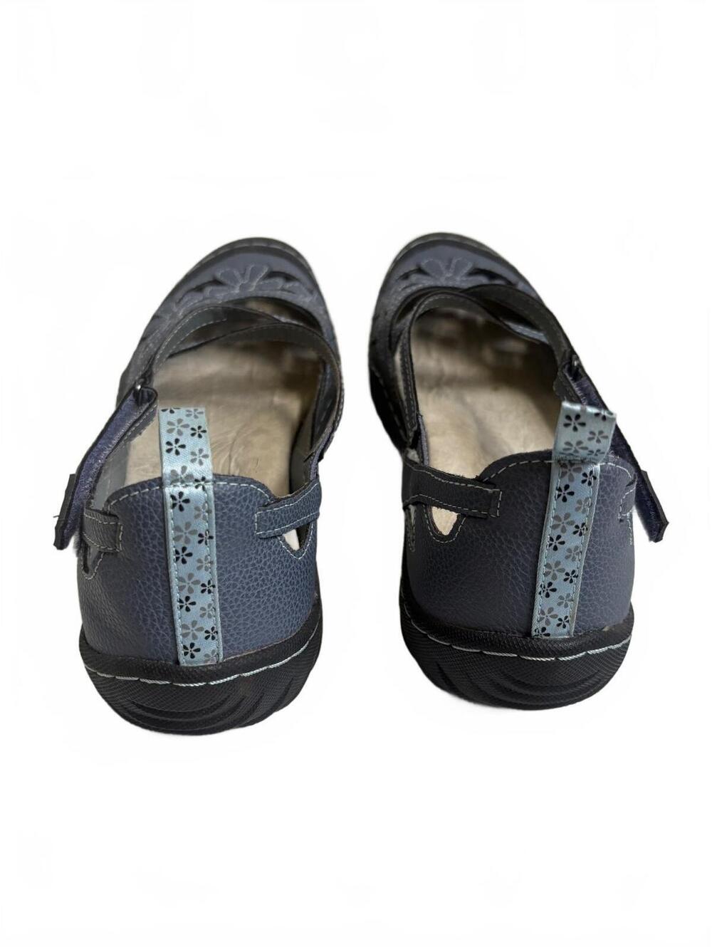 JBU | Women’s Wildflower Mary Jane Dusty Blue Flat SandalSize 11 - Picture 6 of 8